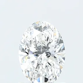 1.00 Carat Oval Lab Grown Diamond