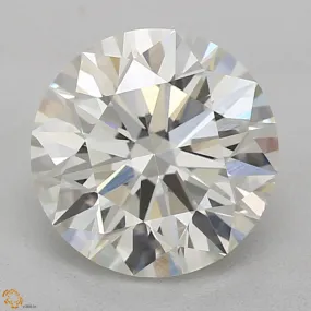 1.34 Carat Round Lab Grown Diamond