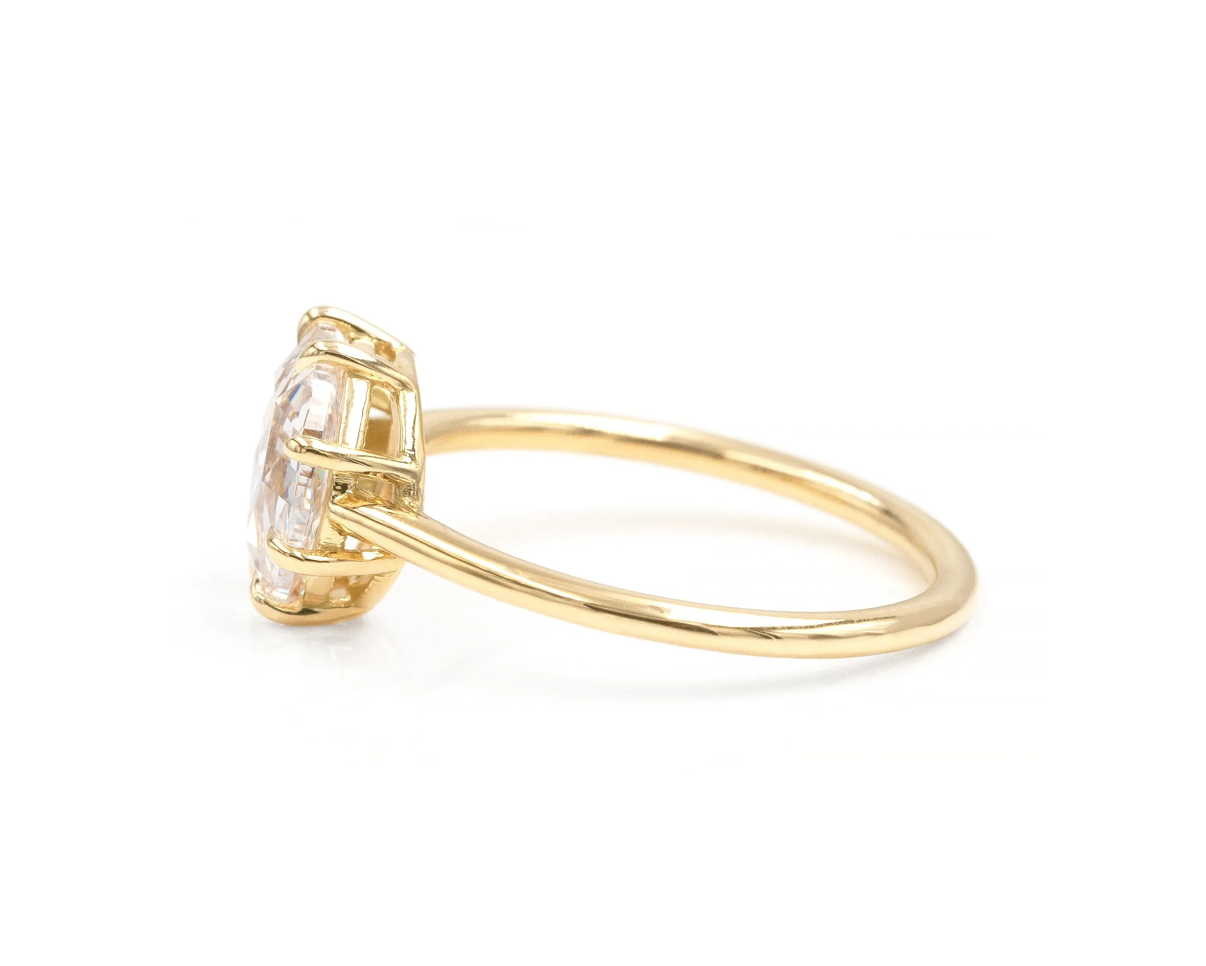 1.83-Carat Diamond Soleil Ring