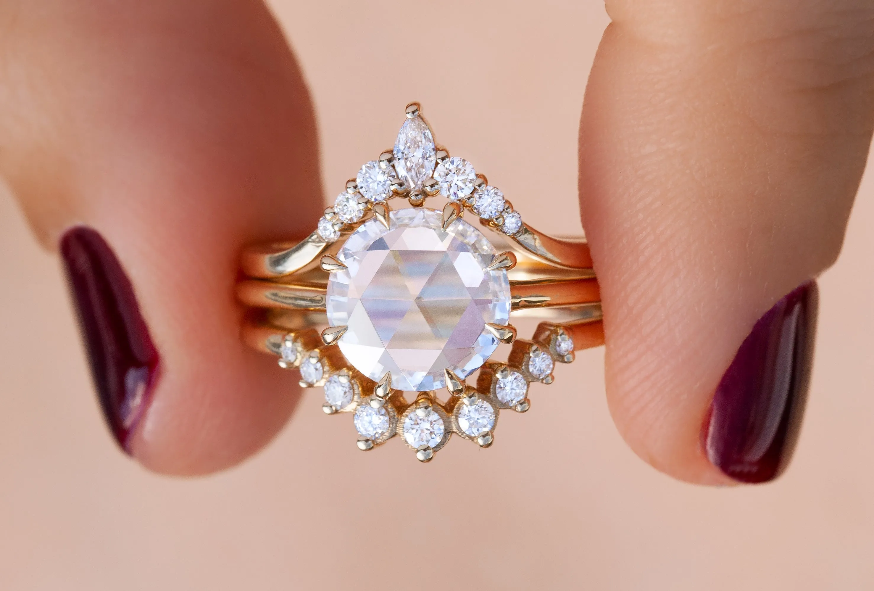 1.83-Carat Diamond Soleil Ring