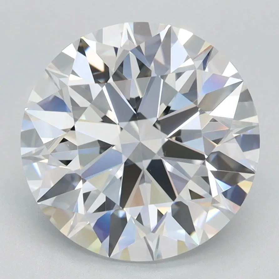 2.91 Carat Round Lab Grown Diamond