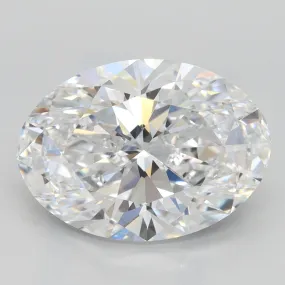 3.53 Carat Oval Lab Grown Diamond