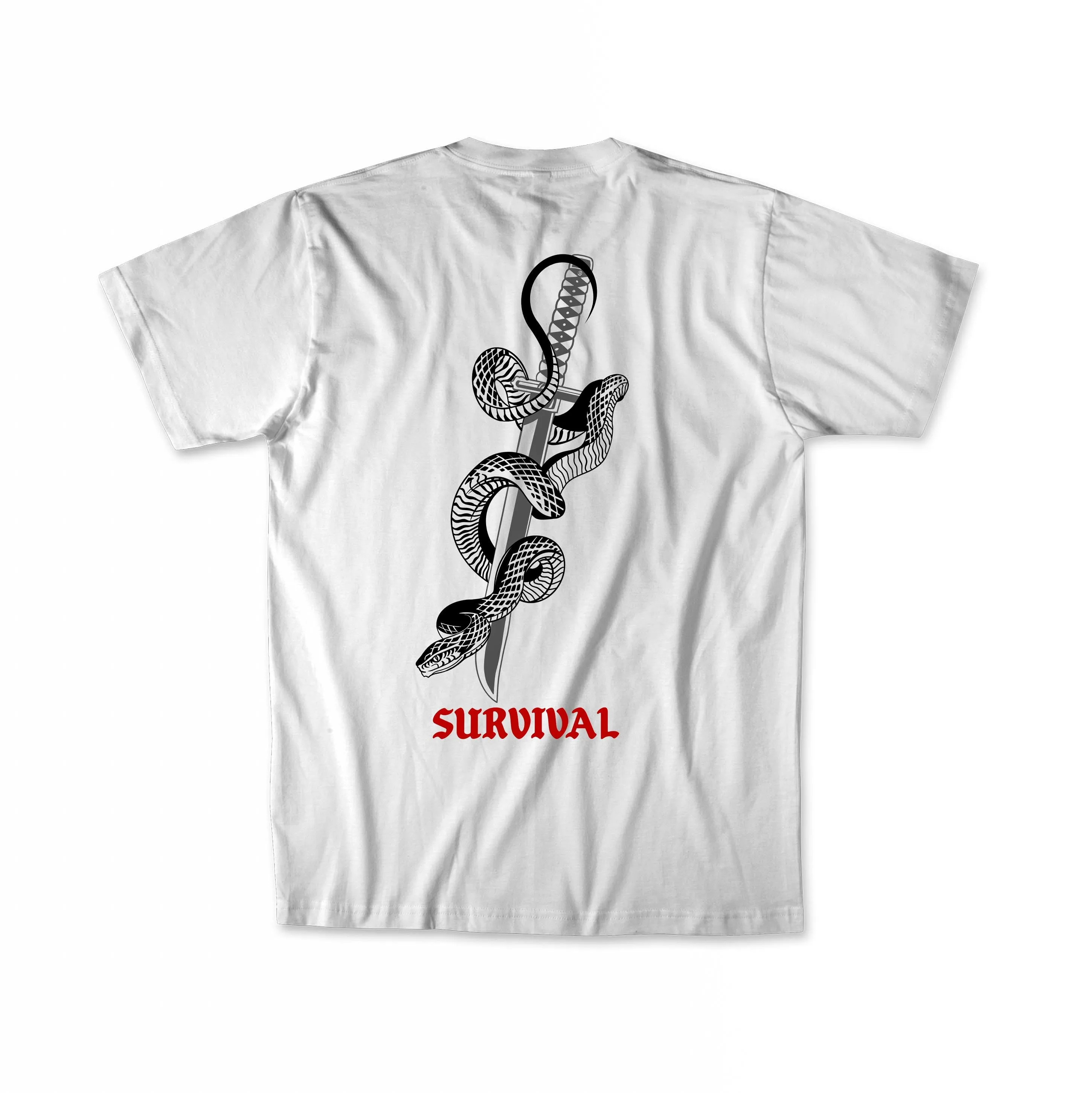 A DOUBLE EDGED SWORD TEE WHITE