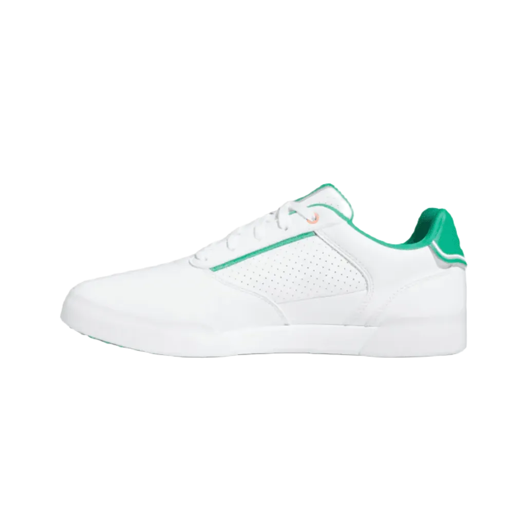 Adidas Retrocross Spikeless Golf Shoes - White/Green