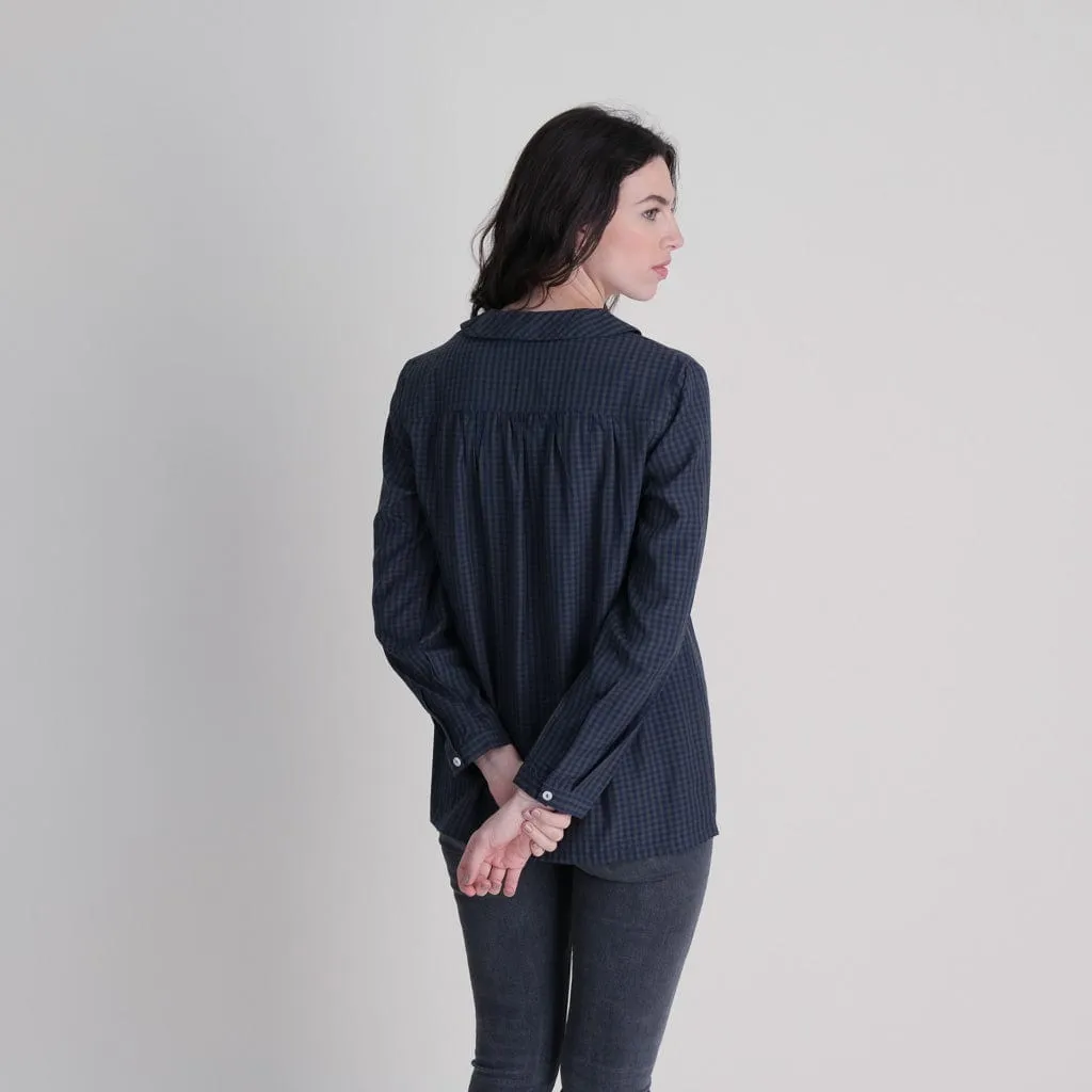 Adrianne Tencel Blouse | Check