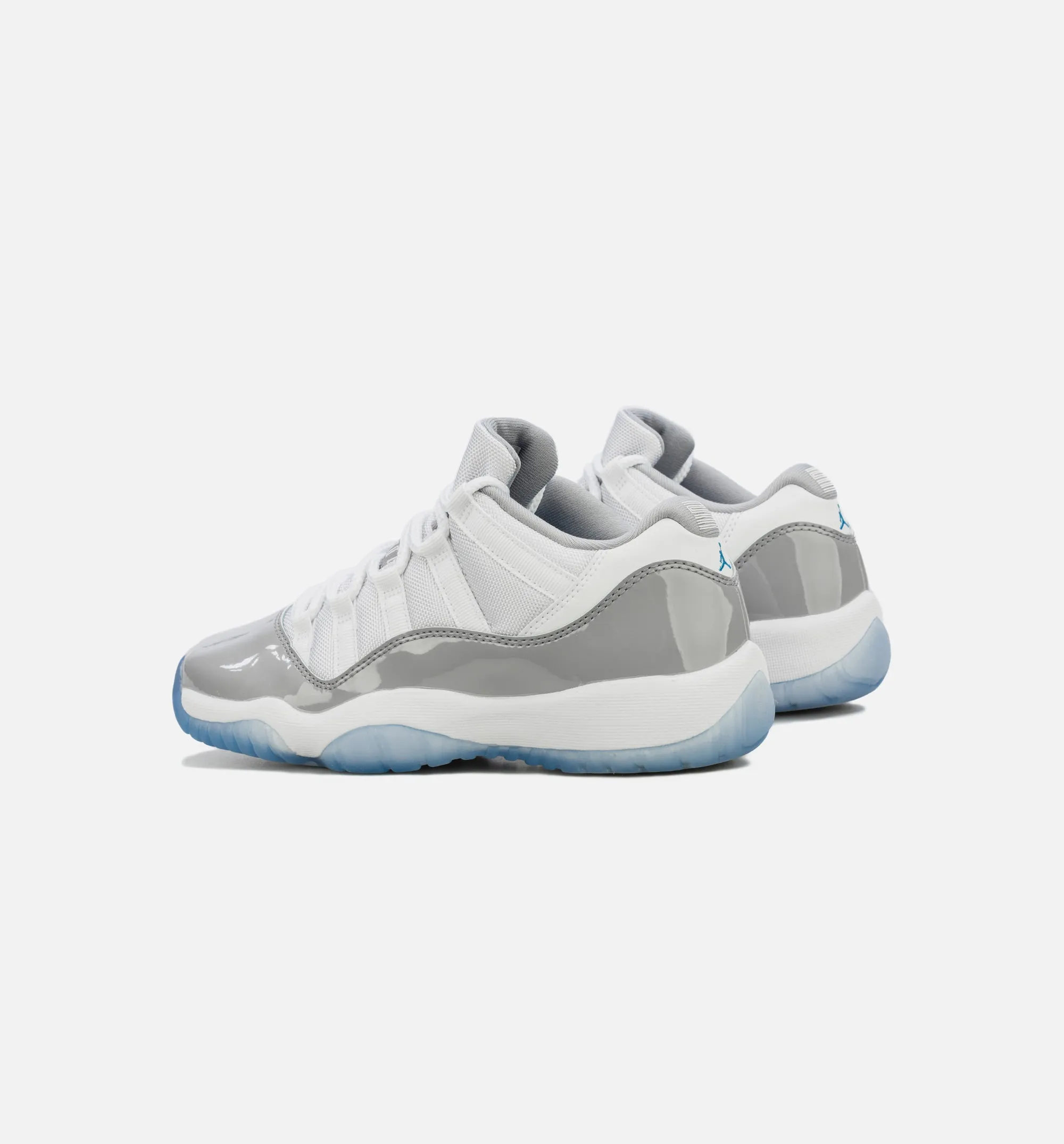 Air Jordan 11 Retro Cement Grey Grade School Lifestyle Shoe - Grey/Blue