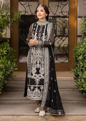 AJSM-34 - Unstitched - Maahru, Noorie & Meerub Collection 2023