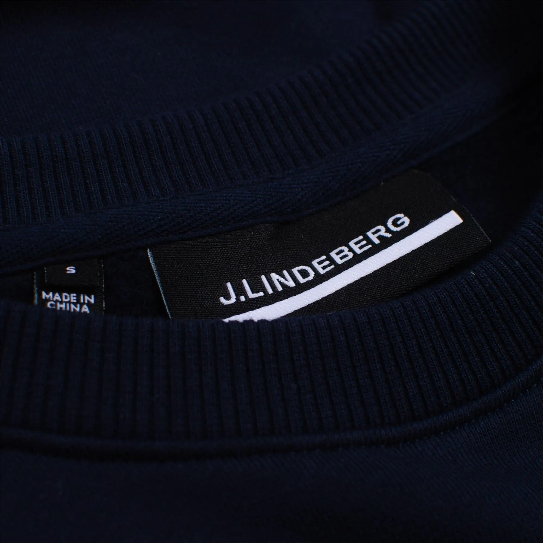 Alpha Cotton Fleece Crew JL Navy - SS23