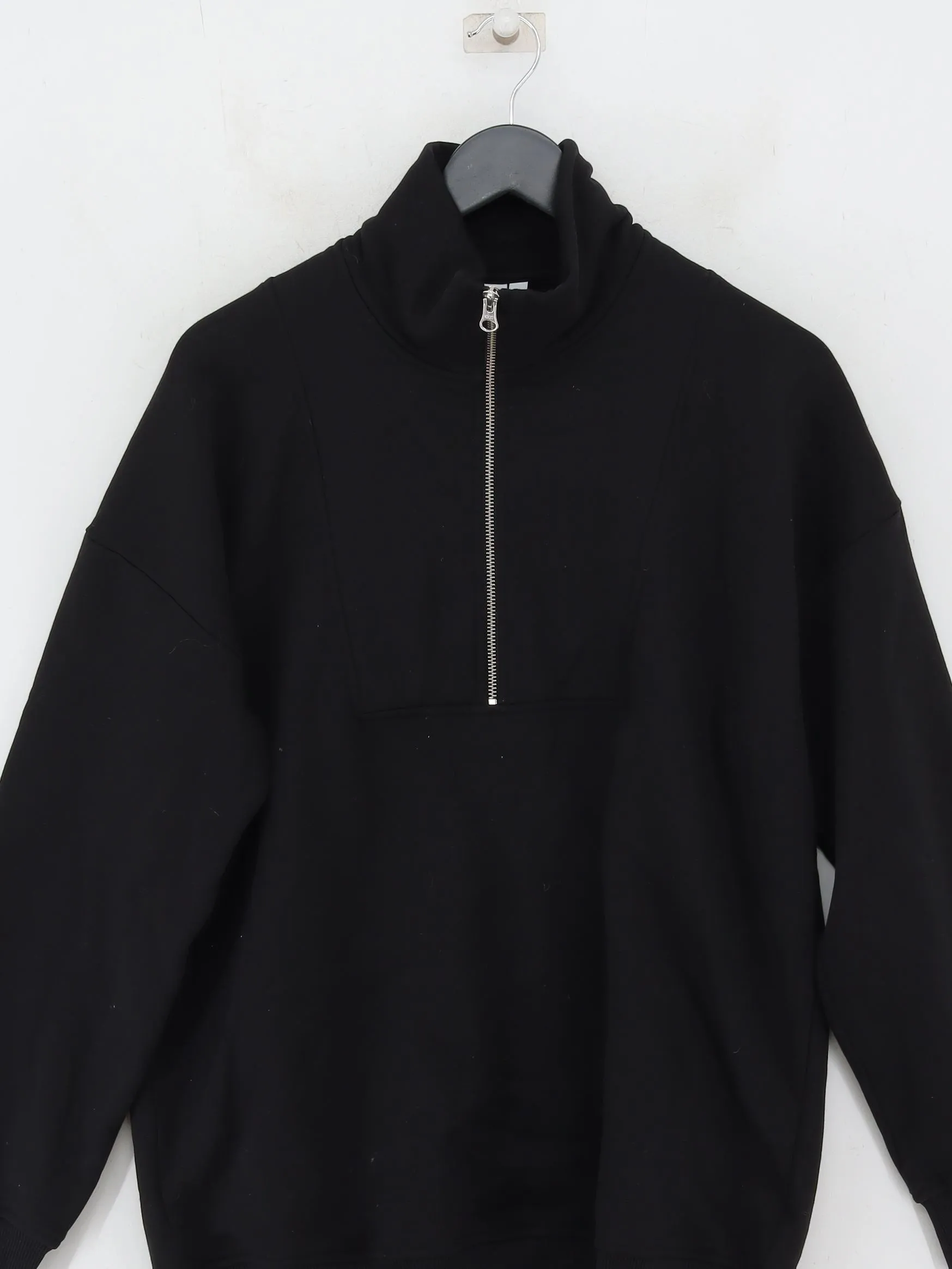 & Other Stories Men's Jumper S Black 100% Cotton