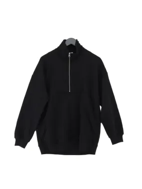 & Other Stories Men's Jumper S Black 100% Cotton