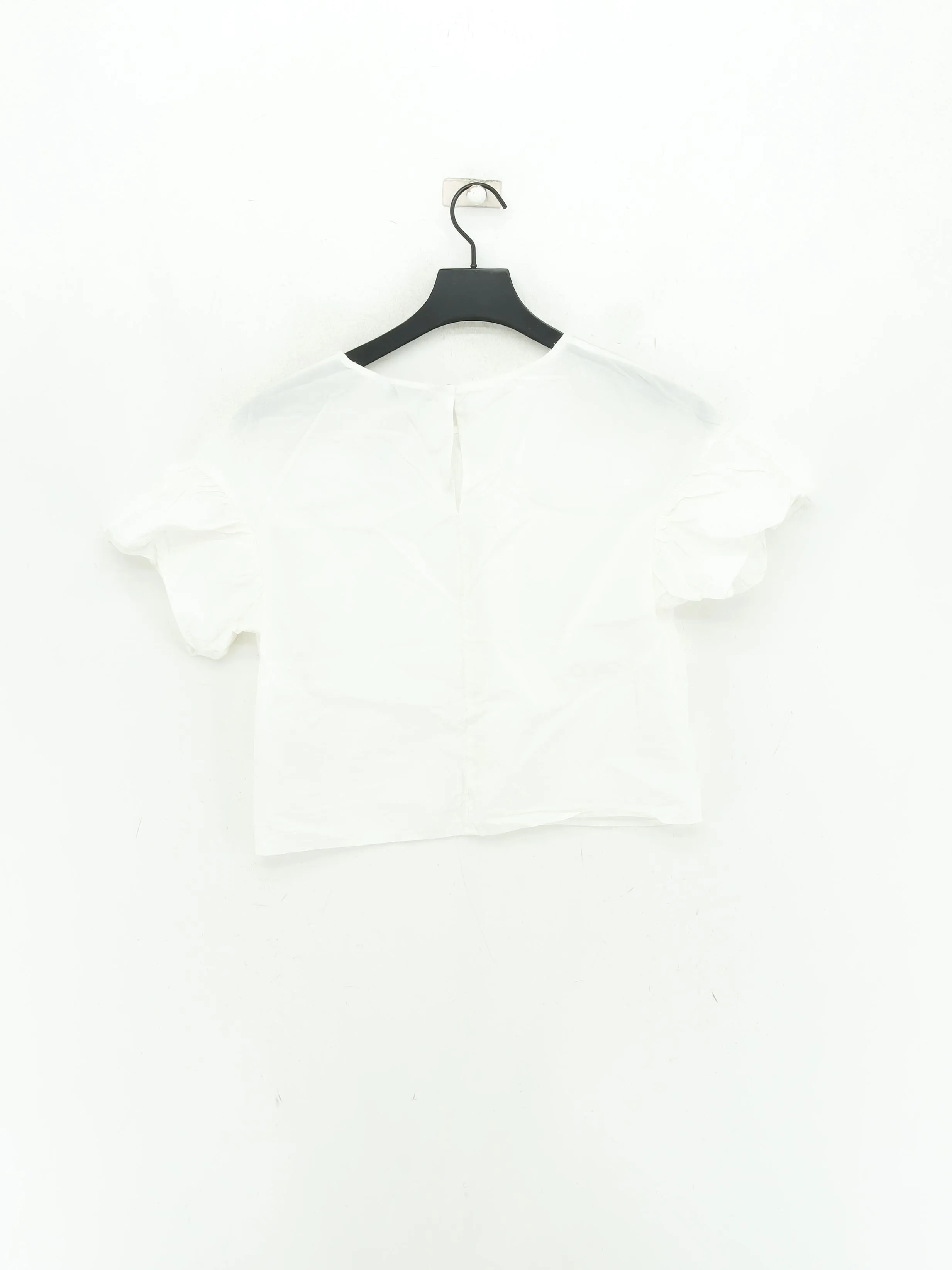 & Other Stories Women's Blouse UK 10 White 100% Cotton