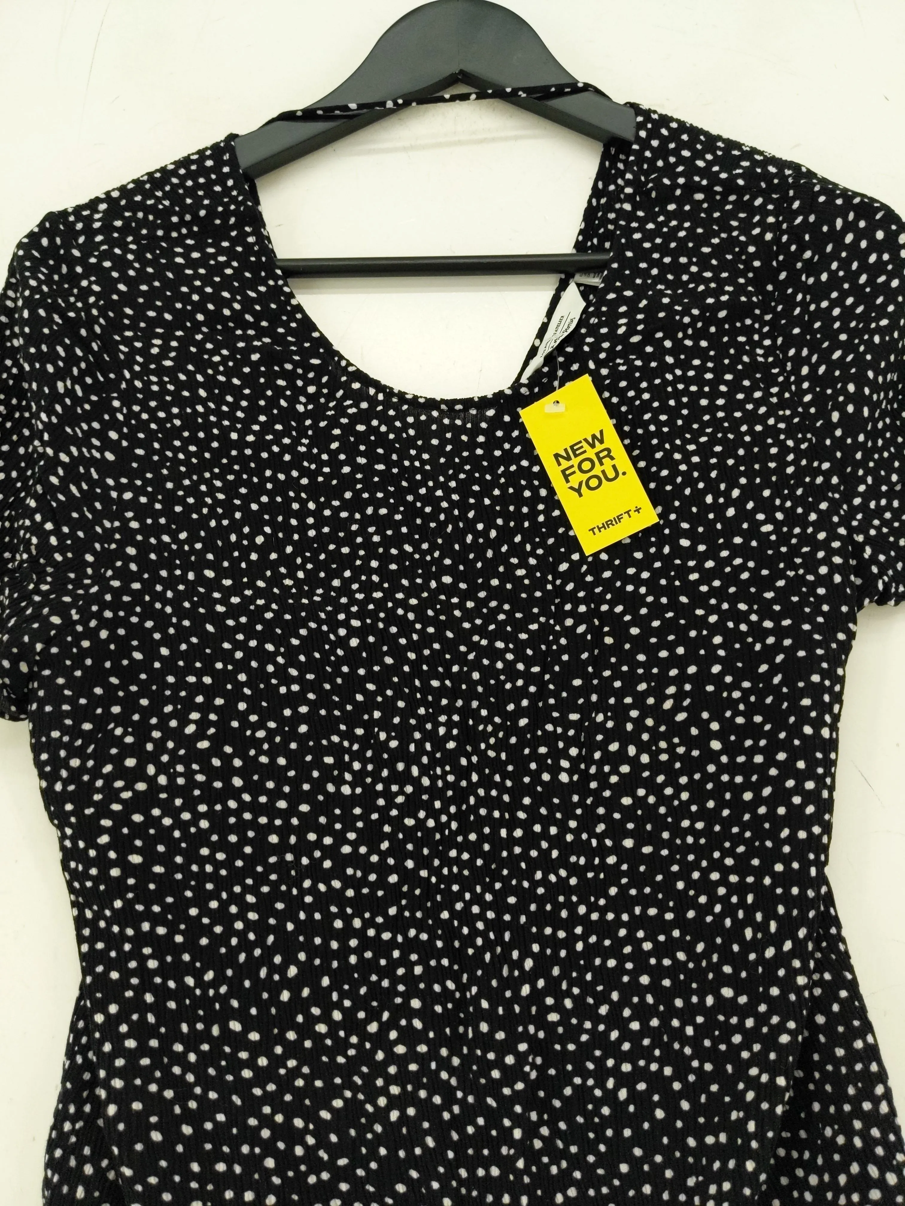 & Other Stories Women's Blouse UK 14 Black 100% Viscose