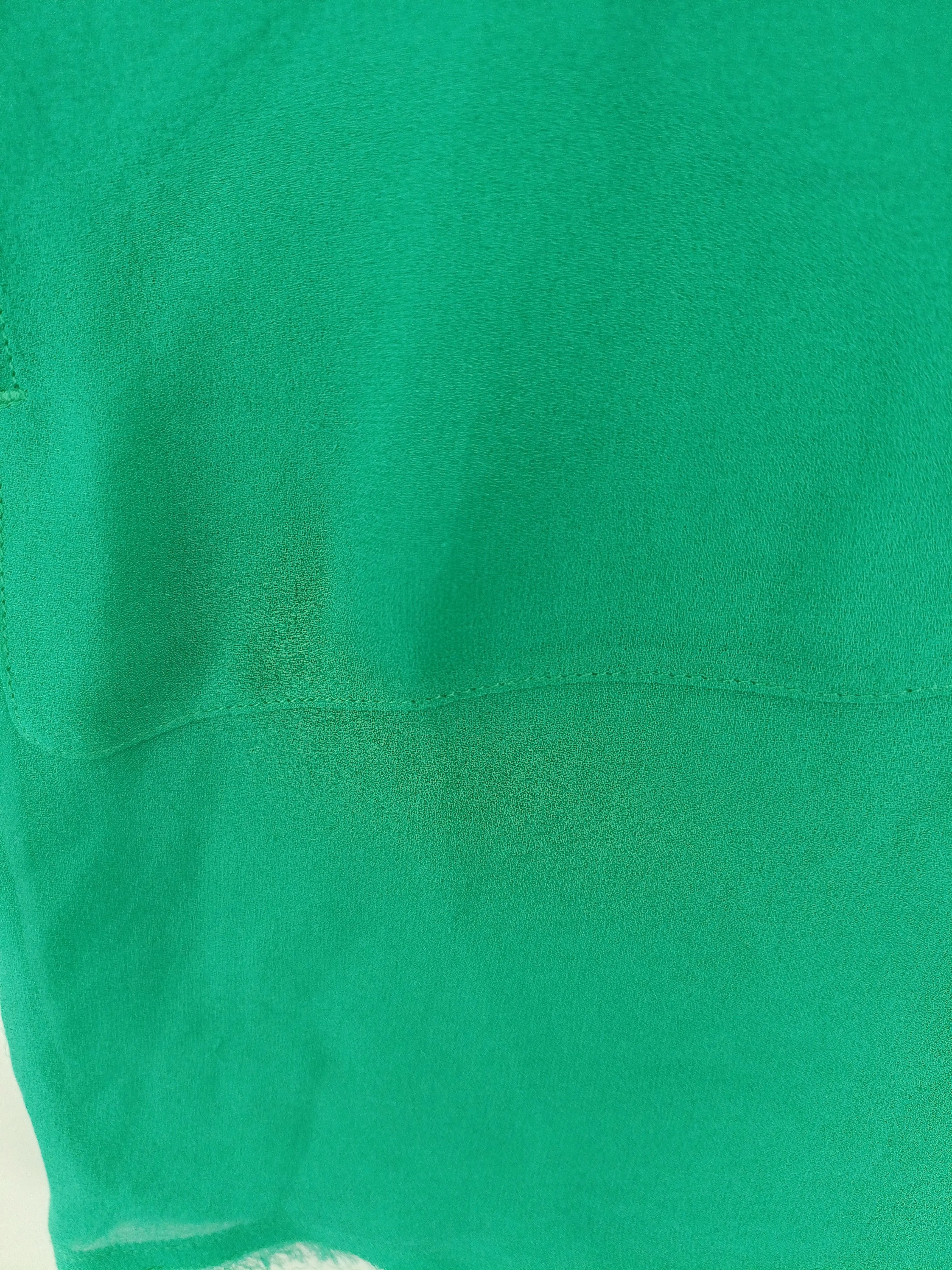 & Other Stories Women's Blouse UK 8 Green 100% Other