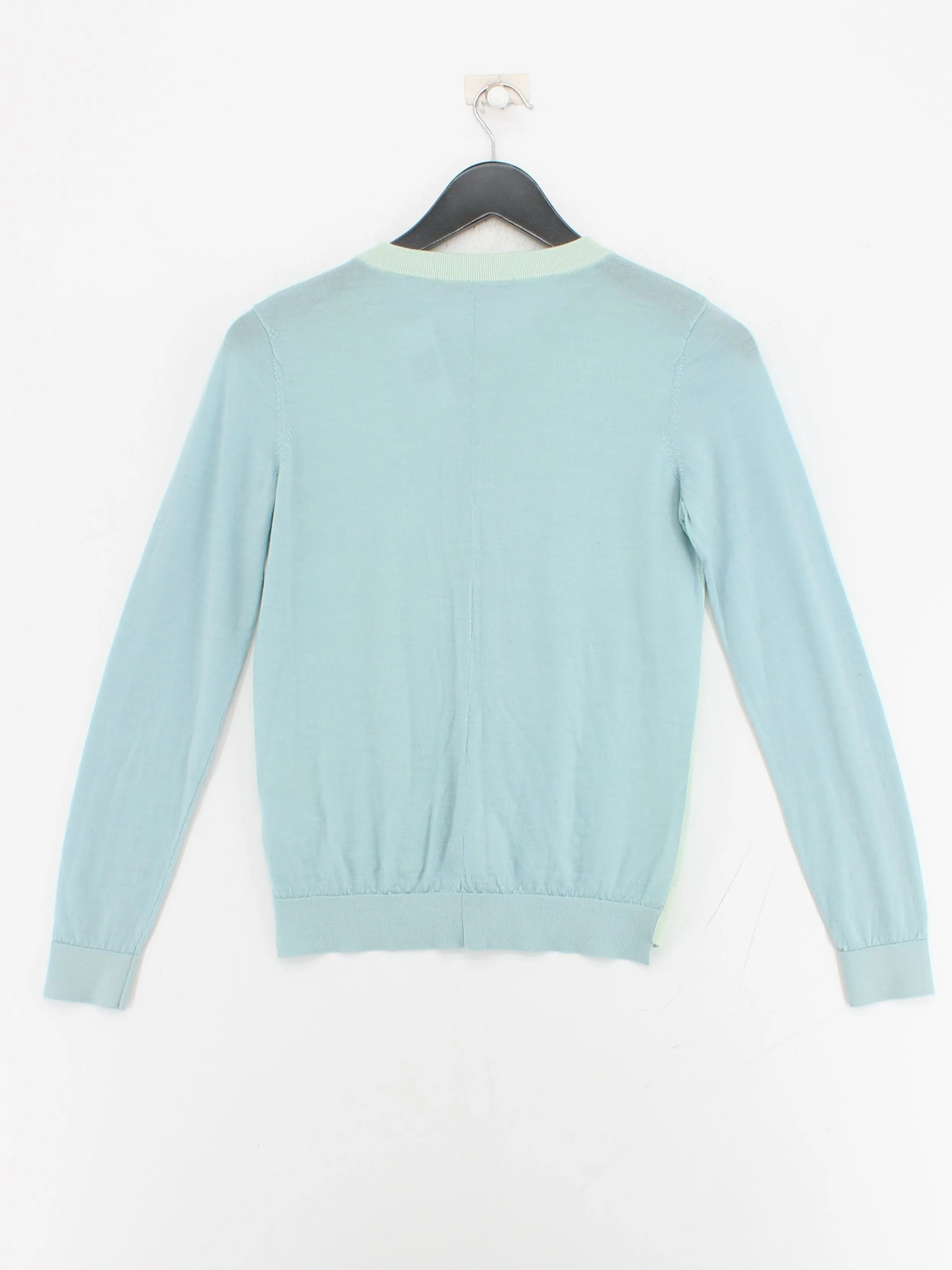 & Other Stories Women's Cardigan S Blue 100% Wool