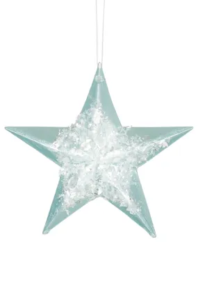 Aqua Star Ornament