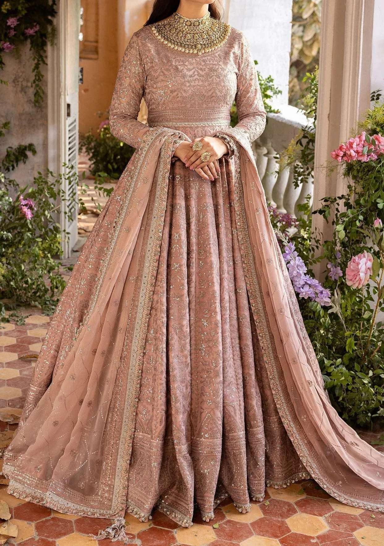 Asim Jofa Khwab Pakistani Chiffon Anarkali