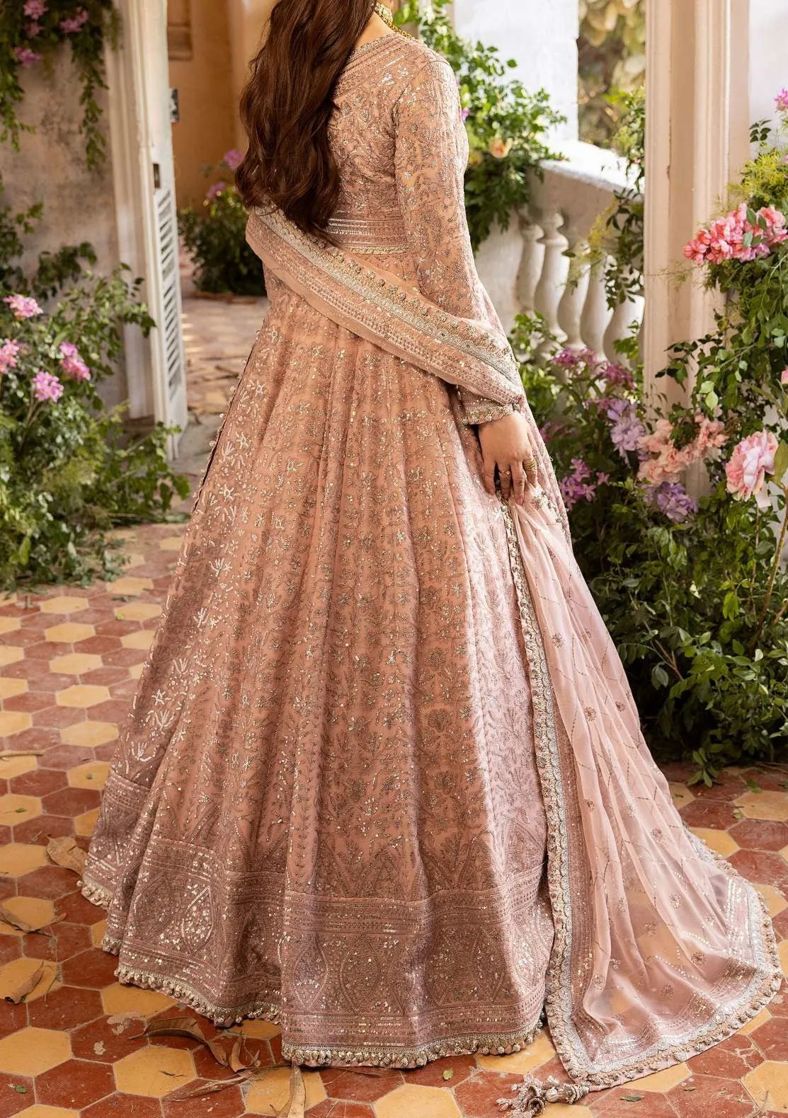 Asim Jofa Khwab Pakistani Chiffon Anarkali