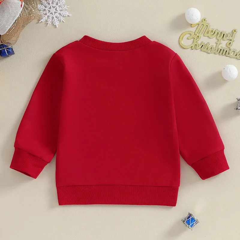 Baby/Toddler Sweatshirt MERRY CHRISTMAS to 3T