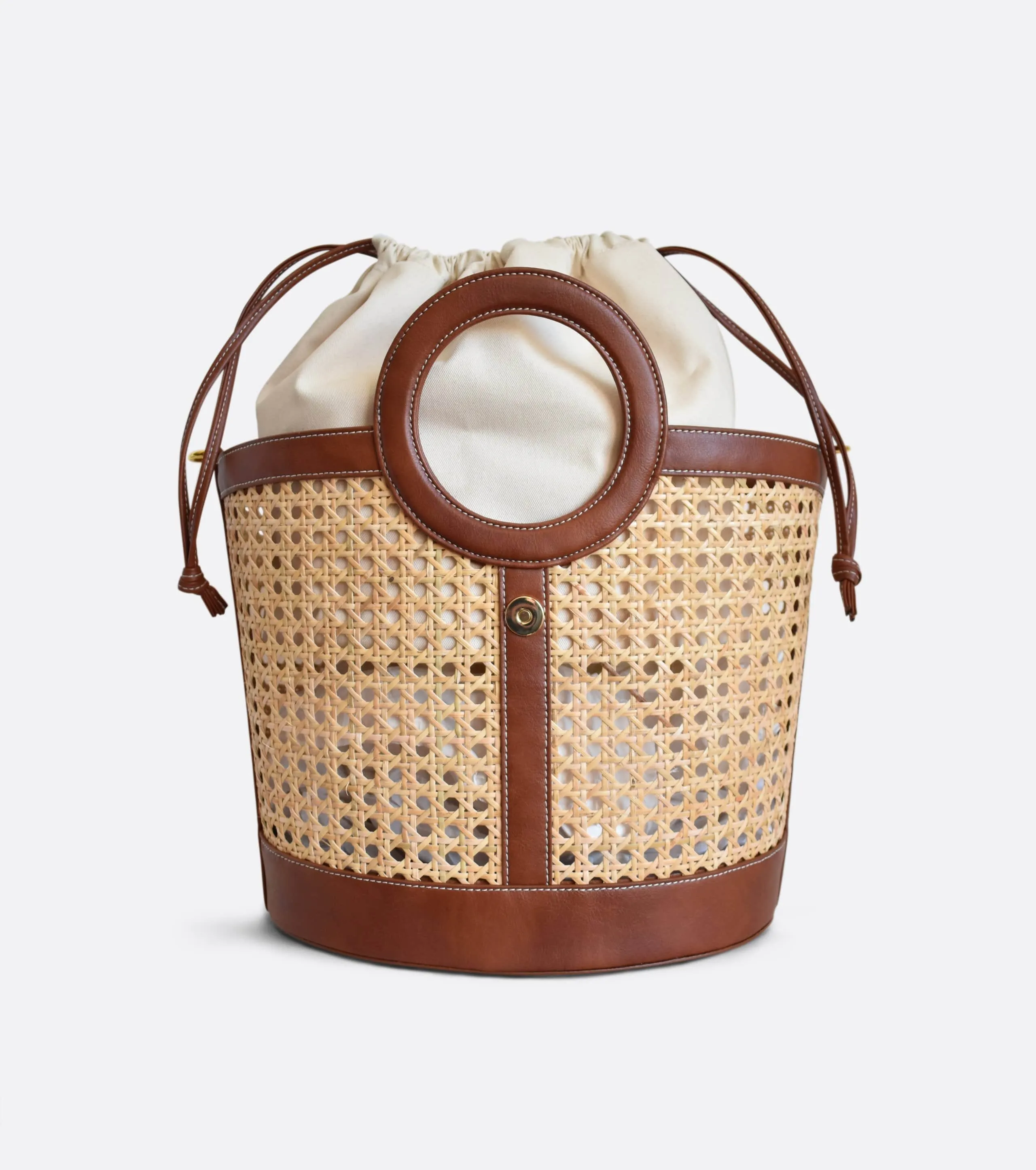 Bali Vegan Tote Bag | Straw