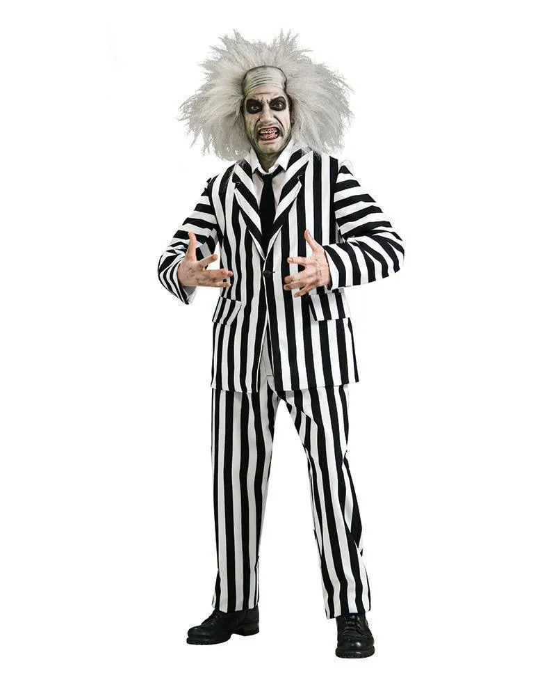 Beetlejuice Collector's Edition Costume for Adults - Warner Bros Beetlejuice