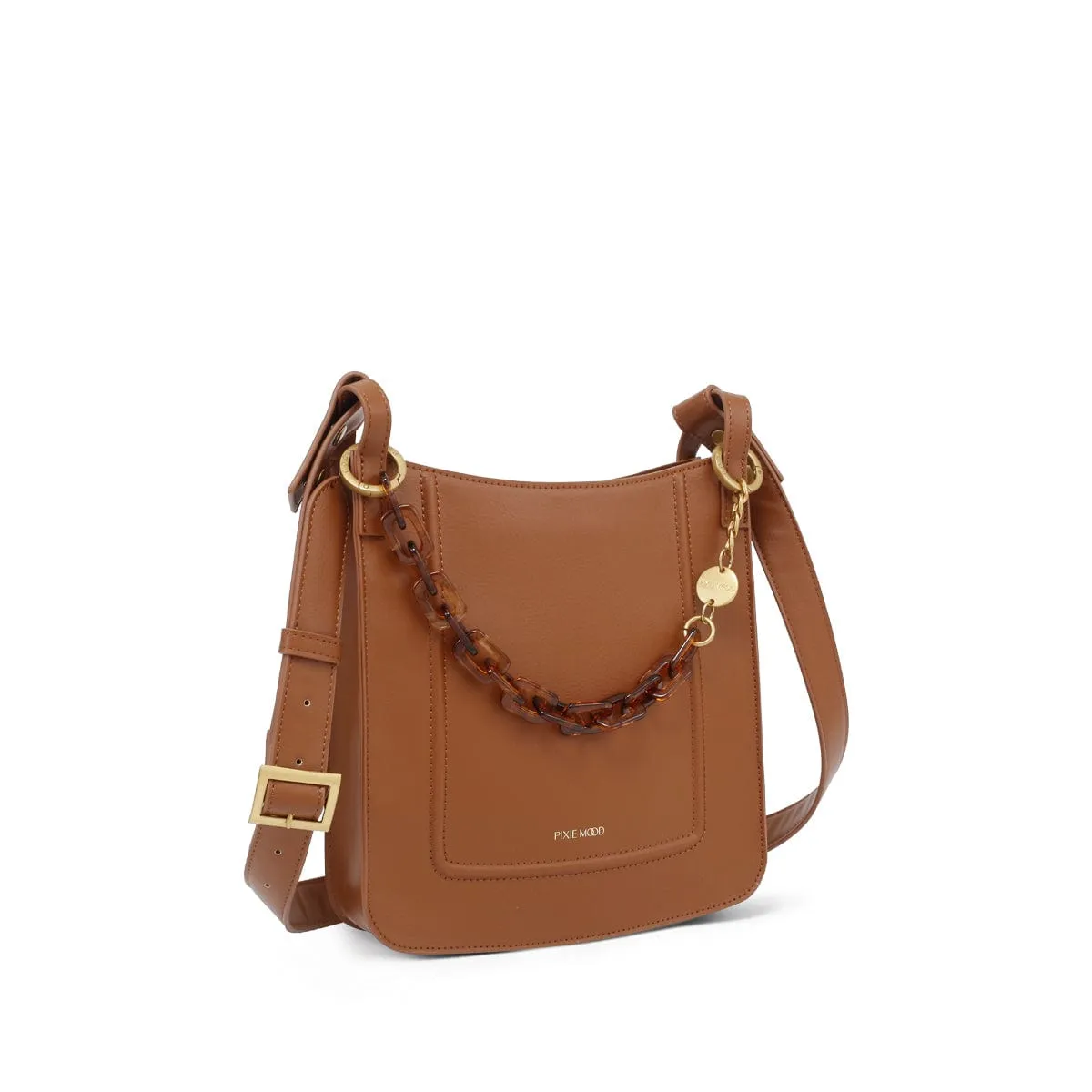 Belle Vegan Leather Crossbody | Multiple Colours