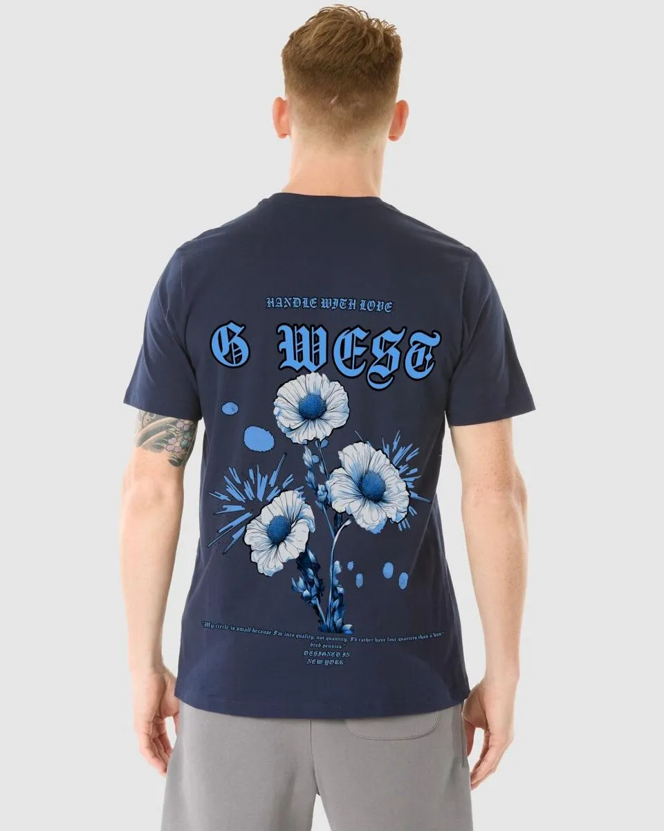 Blue Garden Tee