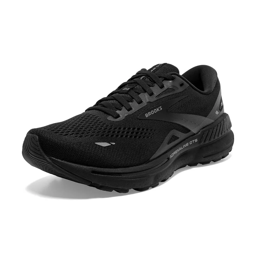 Brooks Adrenaline GTS 23 (Mens) - Black/Black/Ebony