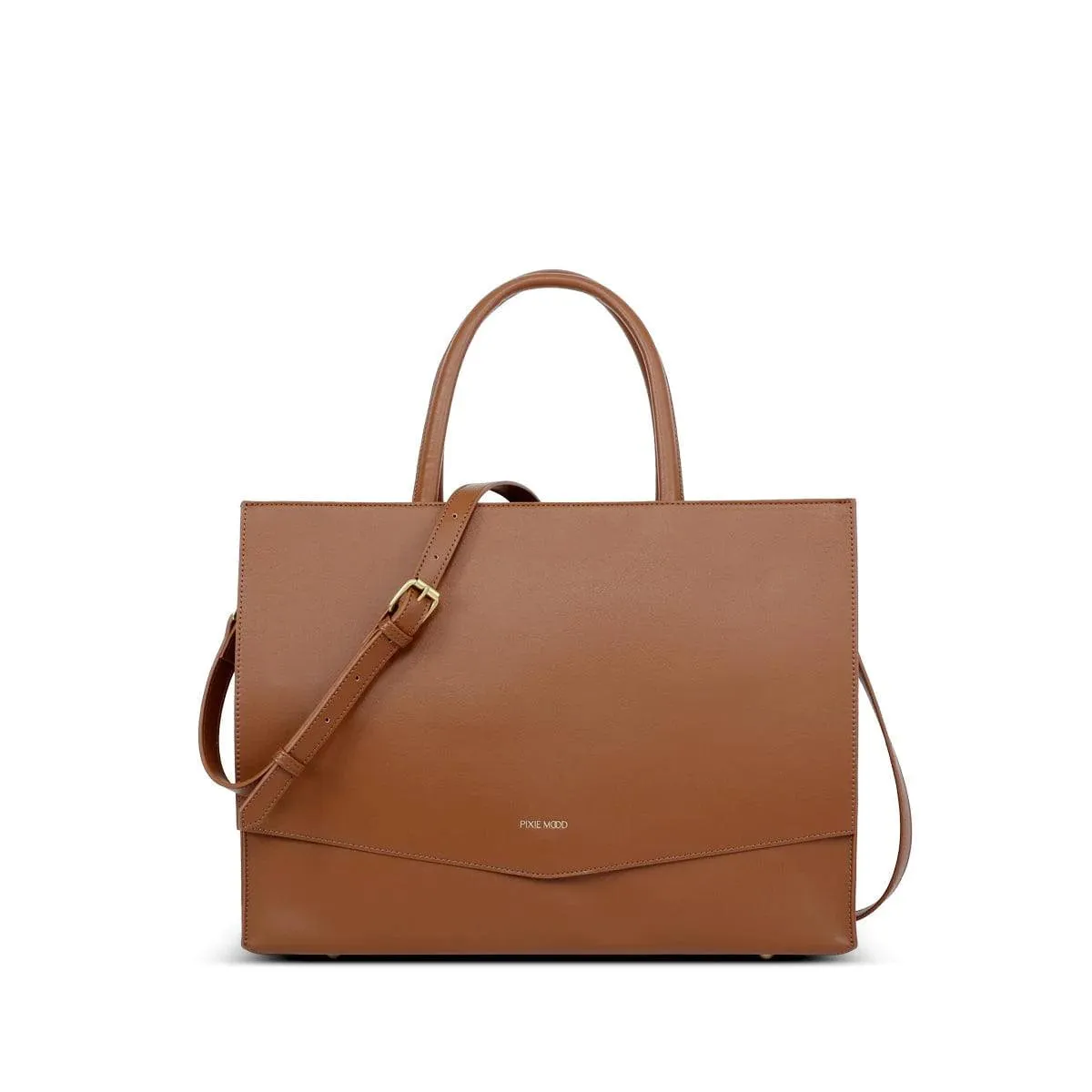 Caitlin Large Vegan Leather Tote | Multiple Colours