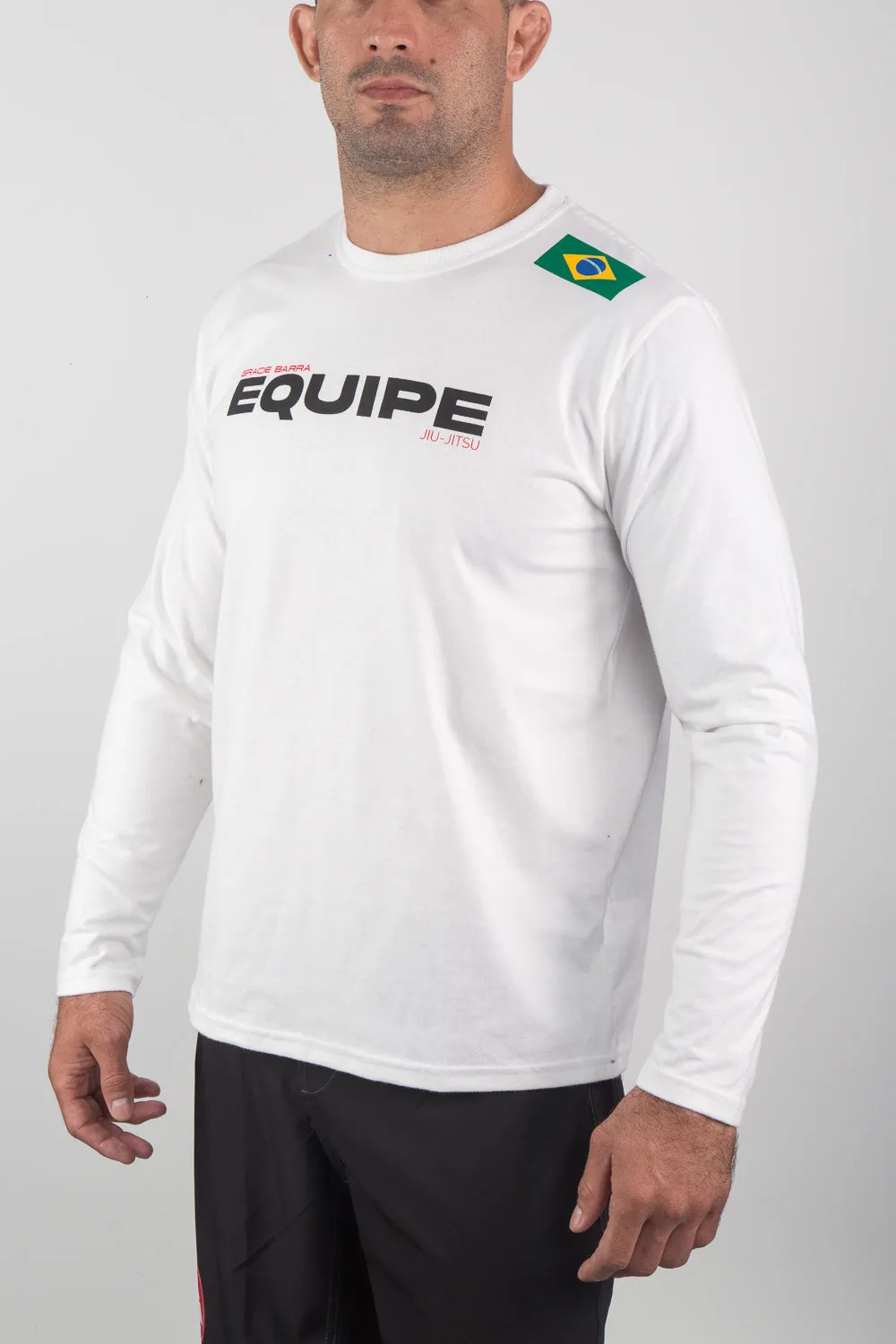 Camiseta Equipe M/L - Branca