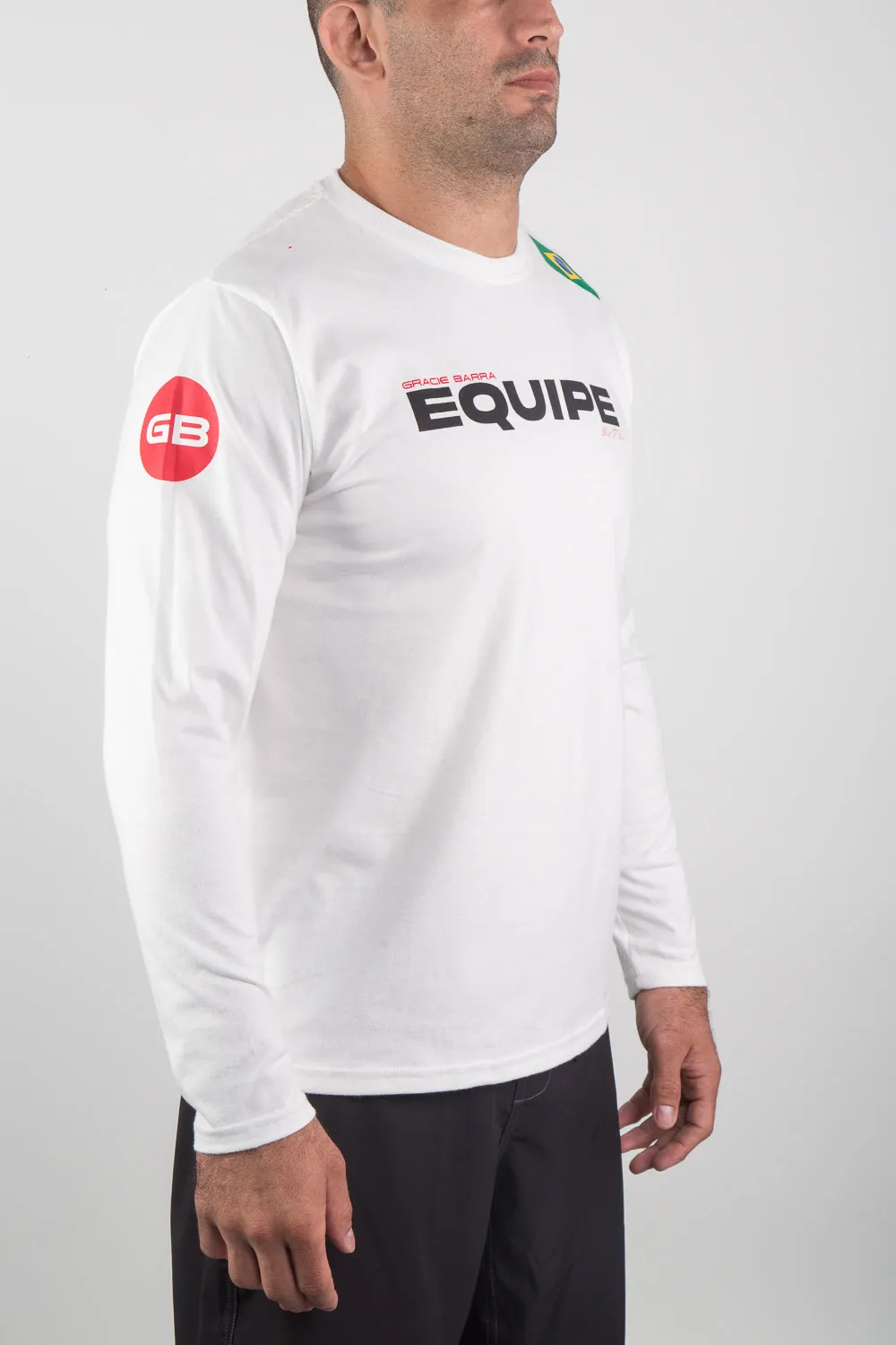 Camiseta Equipe M/L - Branca