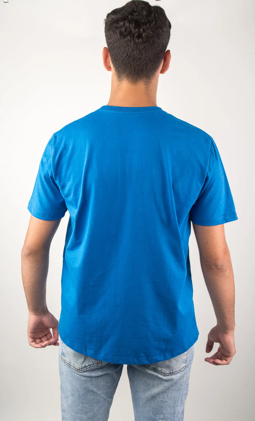 Camiseta JJ Postcard - Azul claro