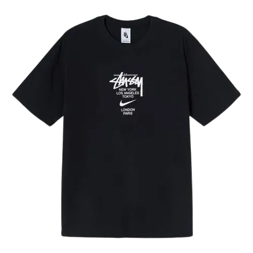 Camiseta Nike x Stussy NGR Preta