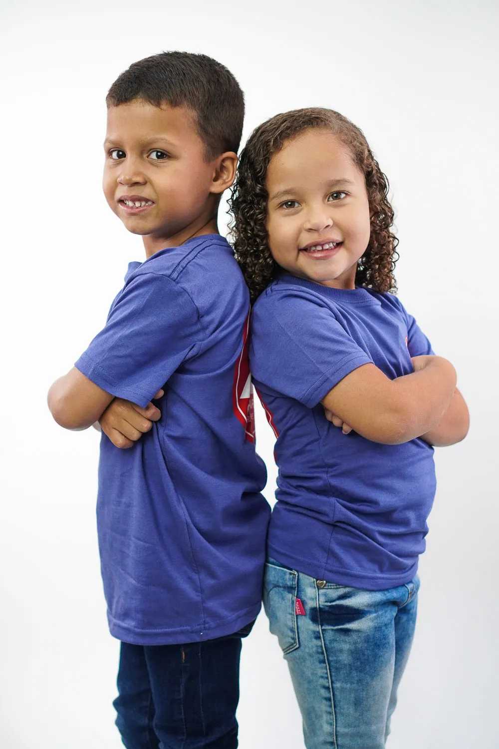 Camiseta RS Infantil - Azul