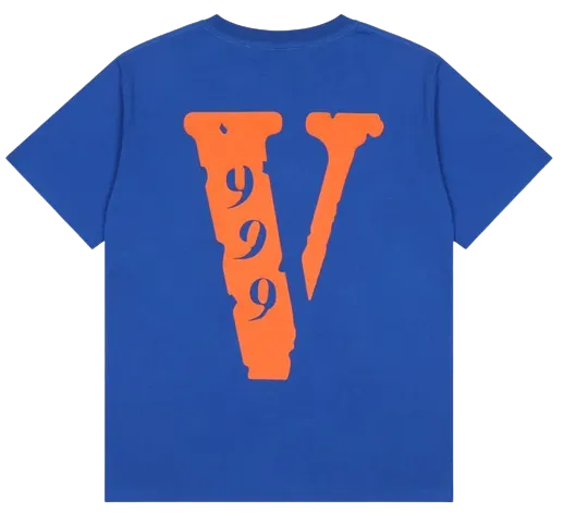 Camiseta Vlone x Juice WRLD Legends Never Die Azul