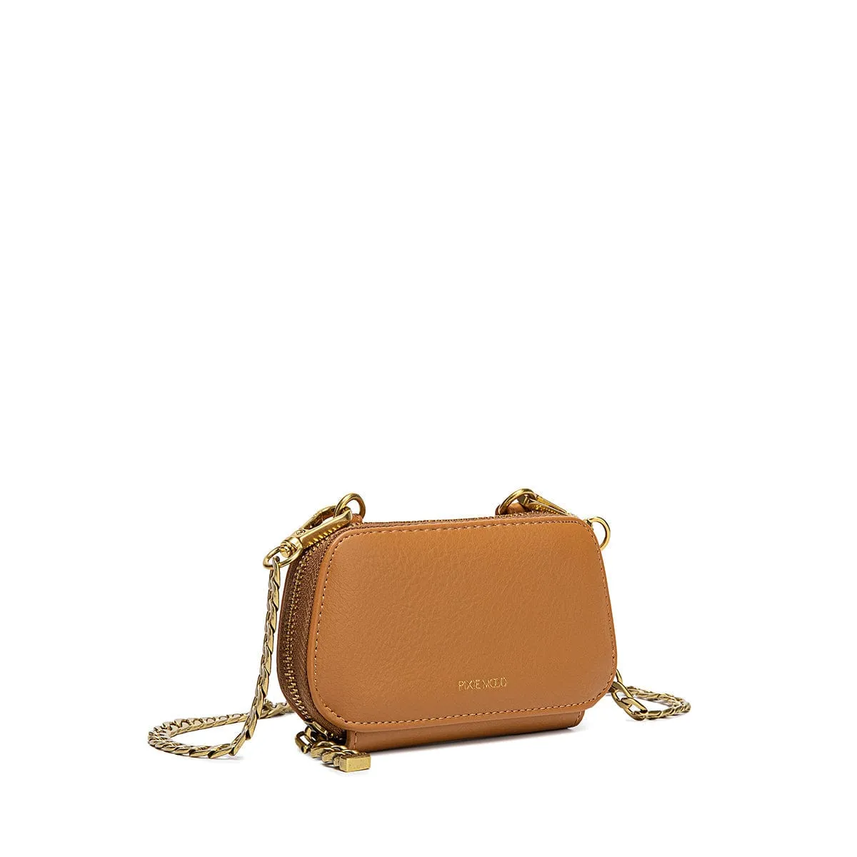 Charlie Recycled Vegan Leather Micro Chain Bag | Multiple Colours