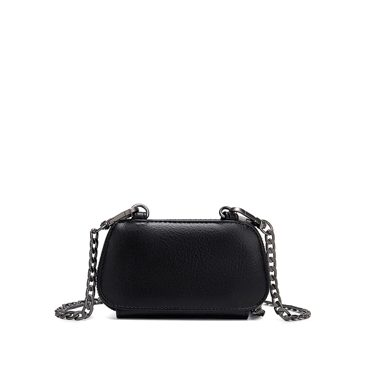 Charlie Recycled Vegan Leather Micro Chain Bag | Multiple Colours