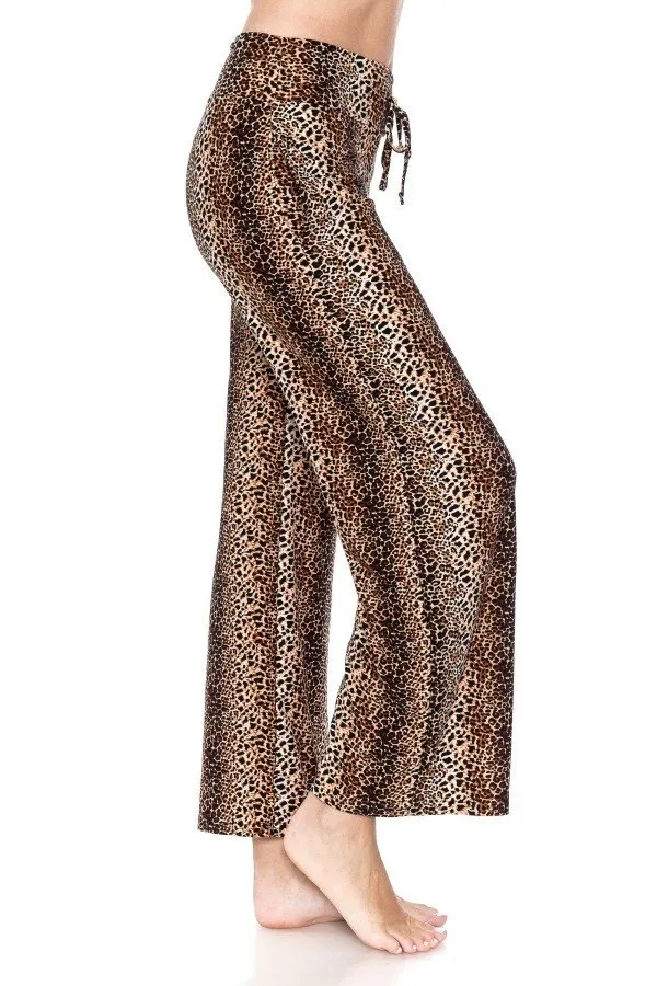 Cheetah Print Soft Lounge Pajama Pants