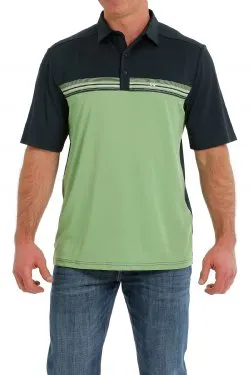 Cinch Mens Polo - Green