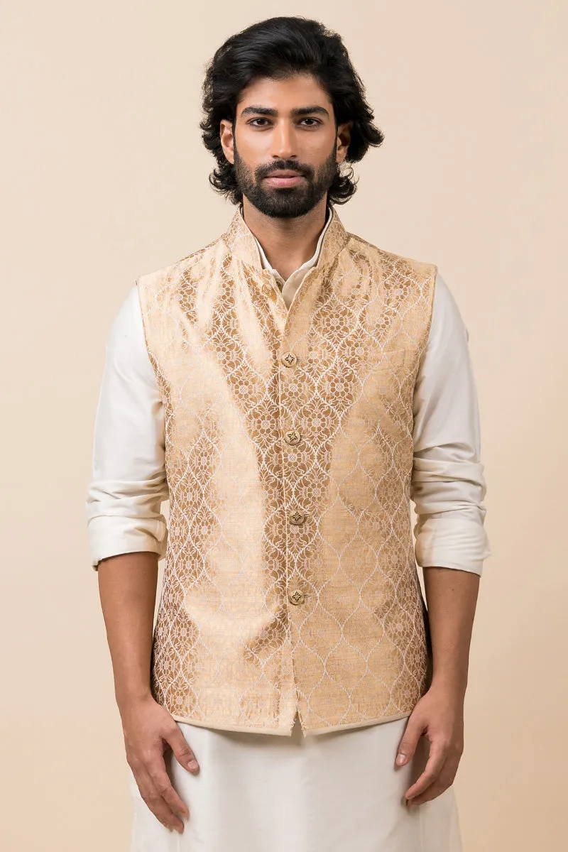 Classic Single Bundi In Fine Brocade