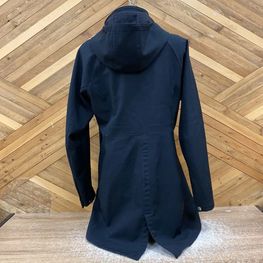 Columbia - Women's Long Softshell Jacket - MSRP $170: Black-women-XL