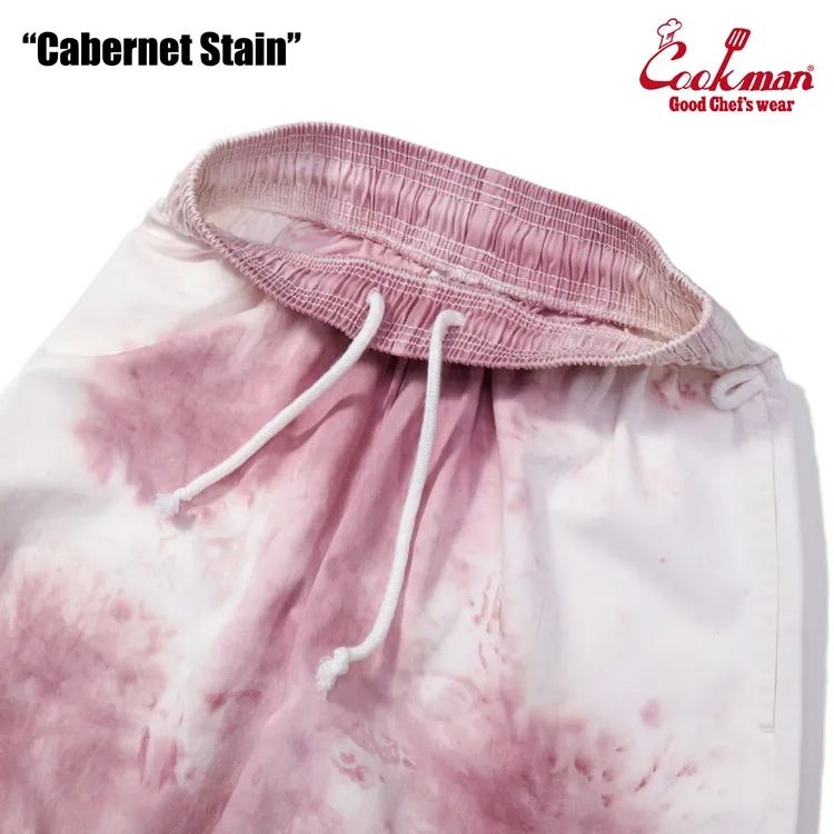 Cookman Chef Short Pants - Cabernet Stain