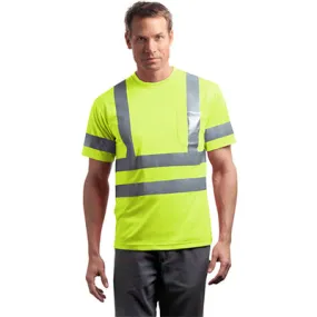 CornerStone Short-Sleeve Hi-Vis T-Shirt, ANSI 107 Class 3