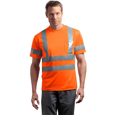 CornerStone Short-Sleeve Hi-Vis T-Shirt, ANSI 107 Class 3