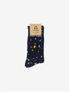 Cosy Combo Crew Organic Cotton Socks | Black