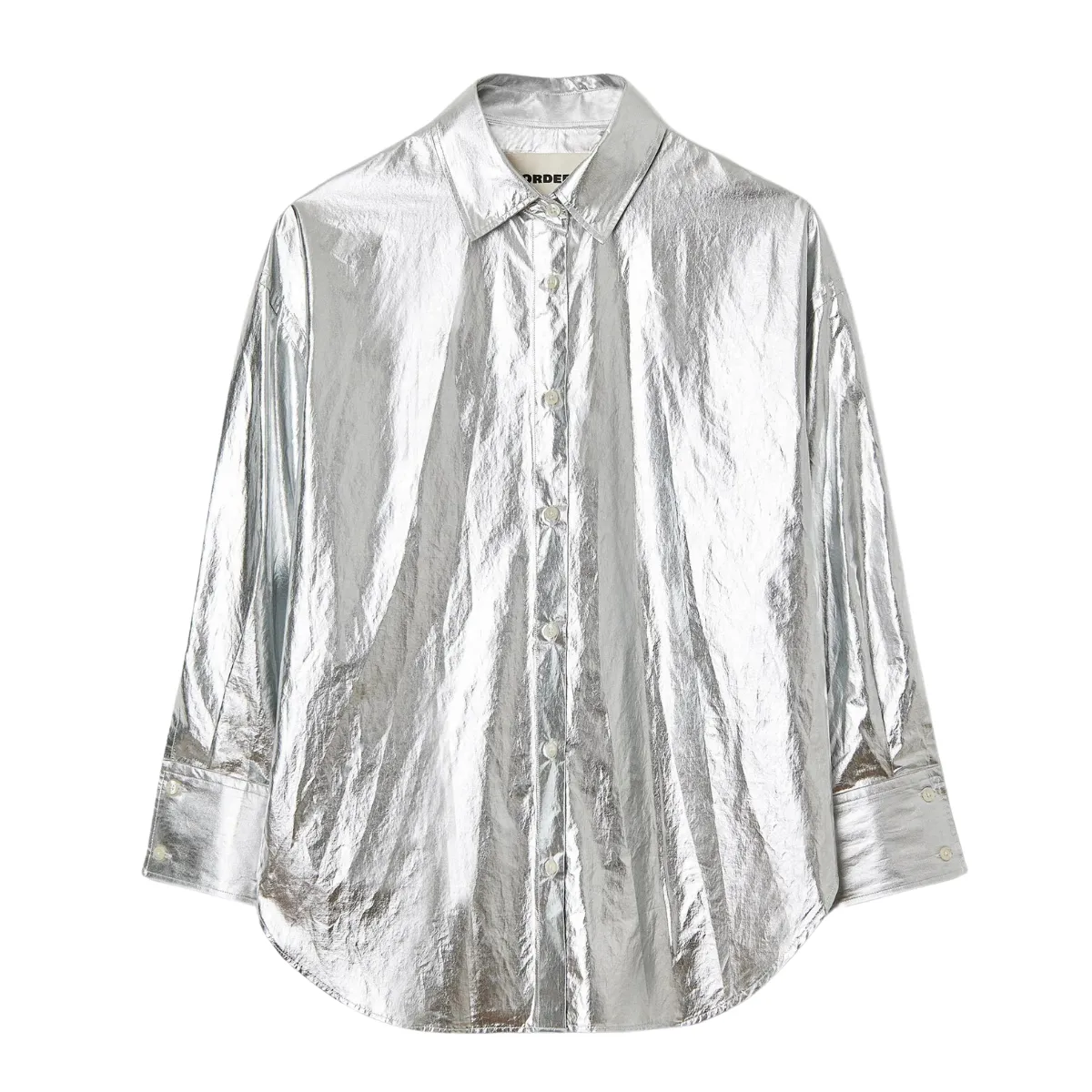 Cotton & Silk Shirt Silver