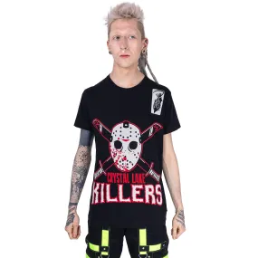 CRYSTAL LAKE KILLERS T - BLACK