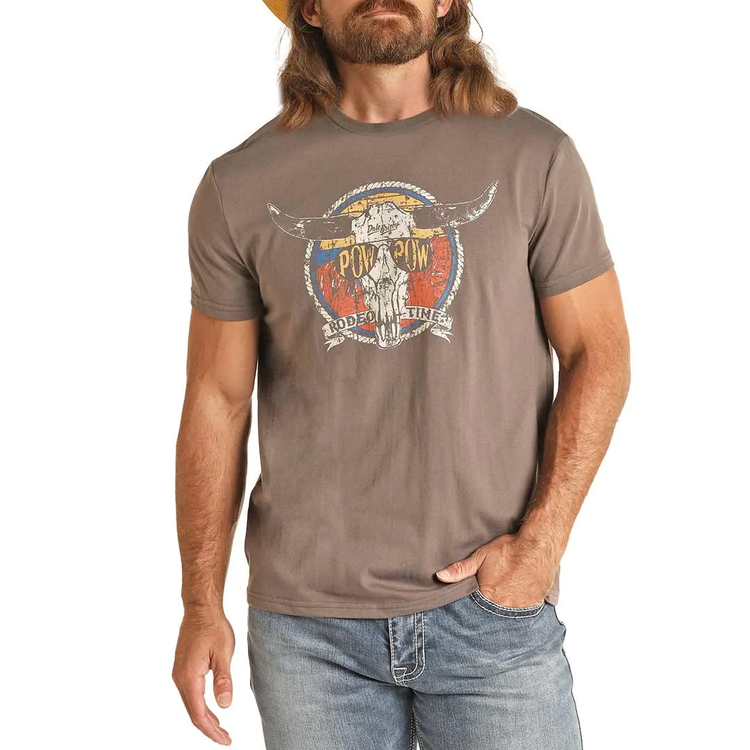 Dale Brisby Men's Pow Pow Graphic T-Shirt