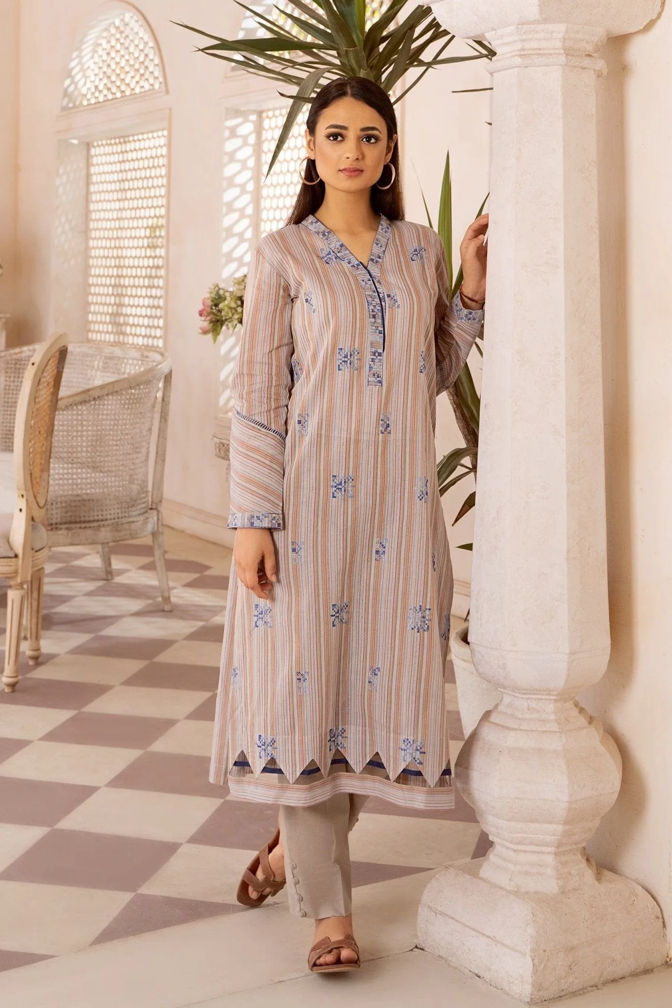 DASTOOR EMBROIDERED KE-230509