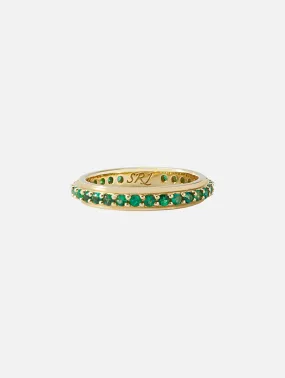 Emerald Eternity Band