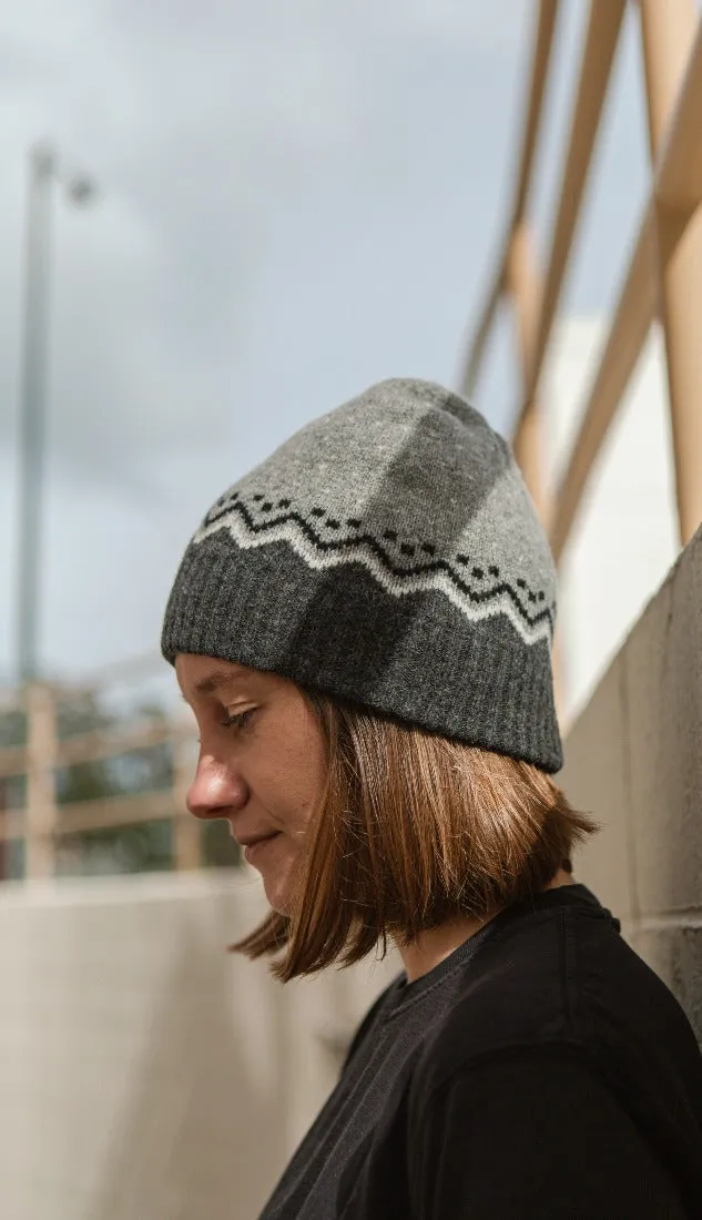 Fair Isle Wool Beanie